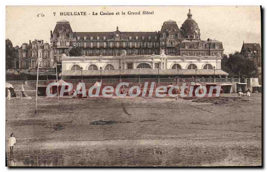 Houlgate - Das Casino und das Grand Hotel — Verlag CPAdeCollection, n°7