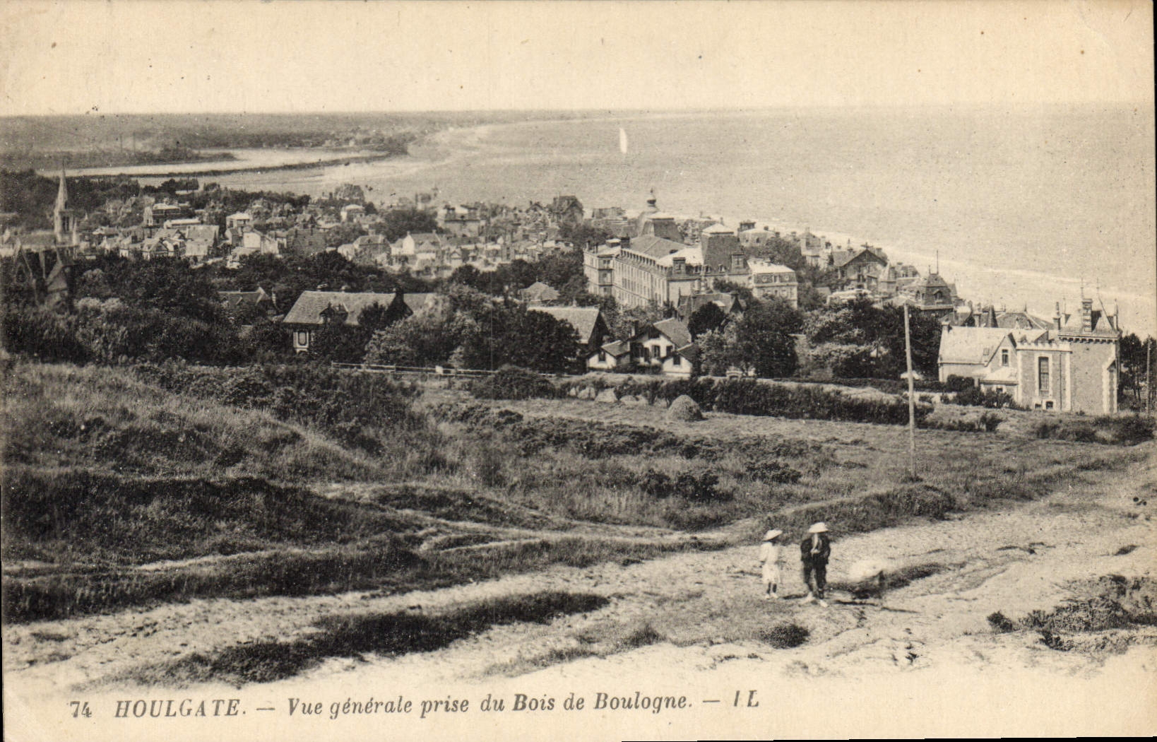 Houlgate — allgemeine Ansicht vom Bois de Boulogne — I.L.