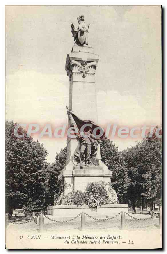 Caen — Denkmal für die Kinder des Calvados, die im Feindland fielen — LL