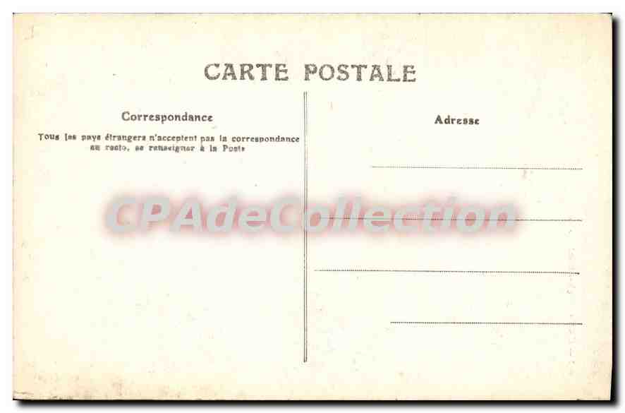 CPA Caen L'Eglise de St Ouen  — Verso