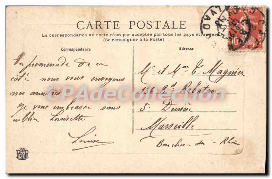 Vue générale de CAEN prise du Lycée — série 7 — éditeur non visible — Reverso