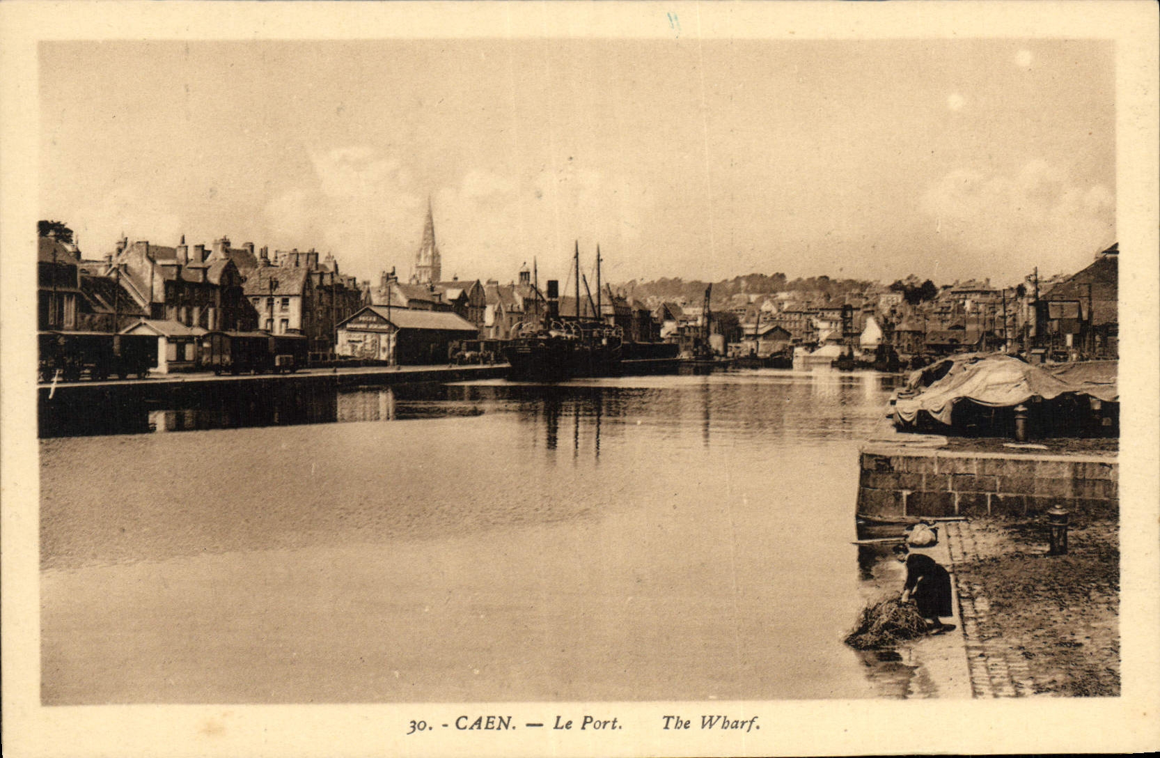 CPA Caen Le Port 