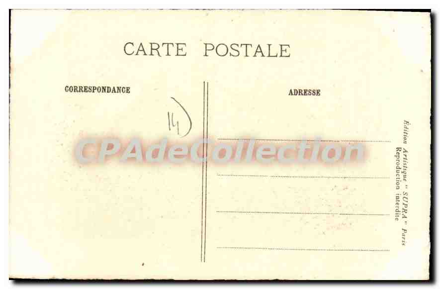 Schloss Créully — Calvados — 15. und 16. Jahrhundert — Édition Artistique SUPRA Paris — Rückseite