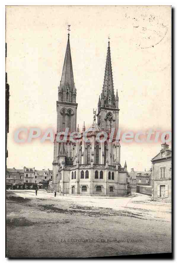 CPA LA DELIVRANDE basilique