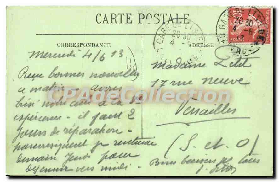 Lisieux — L'Impasse de l'Image — LL — Verso