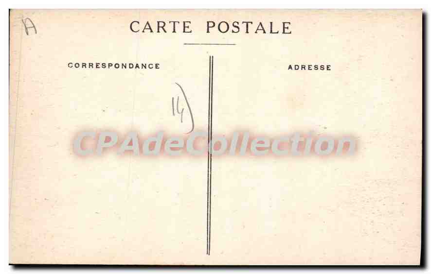 CPA Trouville rue Victor Hugo  — Back