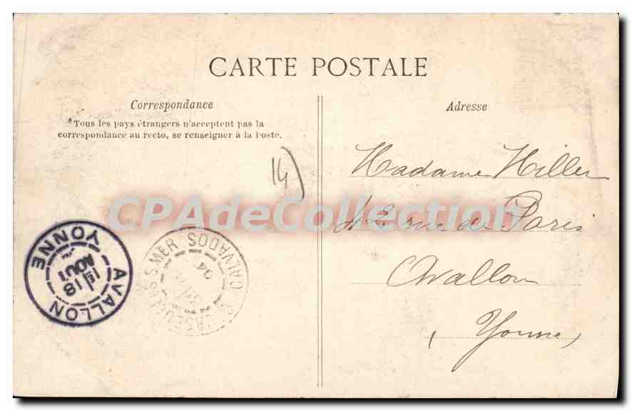 Luc-sur-Mer (Calvados) — Die Brücke — Verlag J. Kille, n° 103 — Rückseite