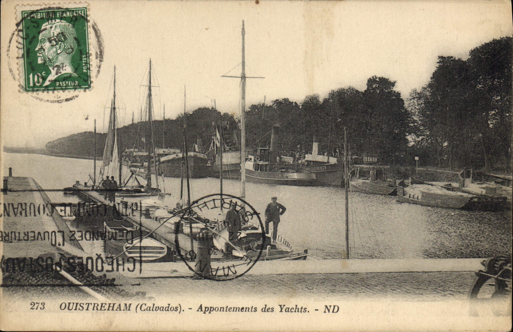 Ouistreham (Calvados) — Appontements des Yachts — ND