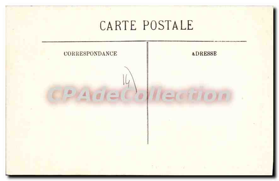 CPA Trouville la place du casino  — Verso