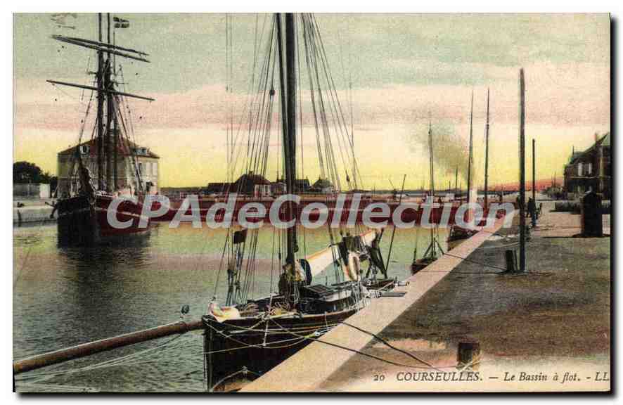 COURSEULLES — Le Bassin à flot — LL