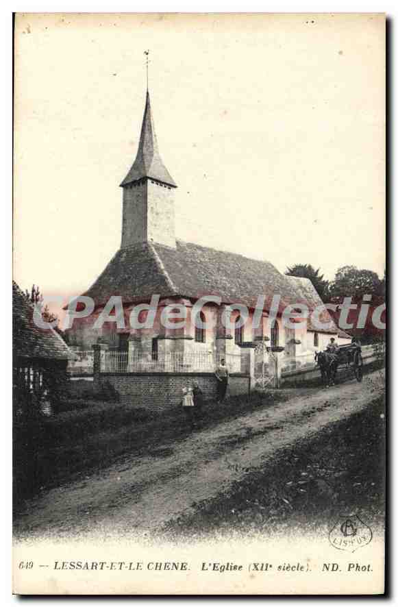 Lessart-et-le-Chêne — L'Église (XIIe siècle) — ND. Phot.