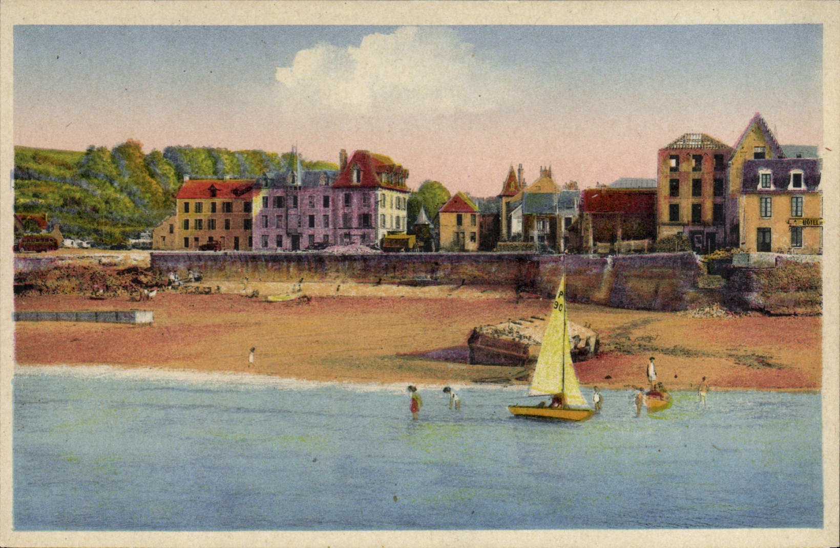 Arromanches-les-Bains — Port de la Libération - La Plage et la digue — CAP Photomécaniques Paris-Basbourg