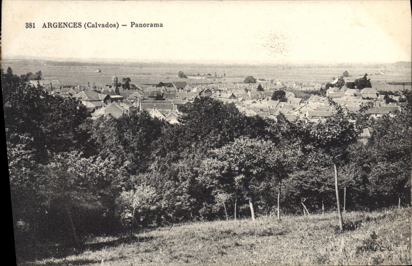 Argences (Calvados) — Panorama — Porel C.G. n°381