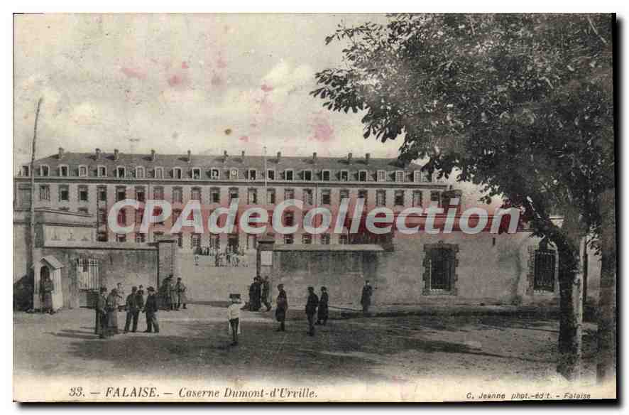 Falaise — Caserne Dumont-d'Urville — G. Jeannin phot.-éd.t. Falaise