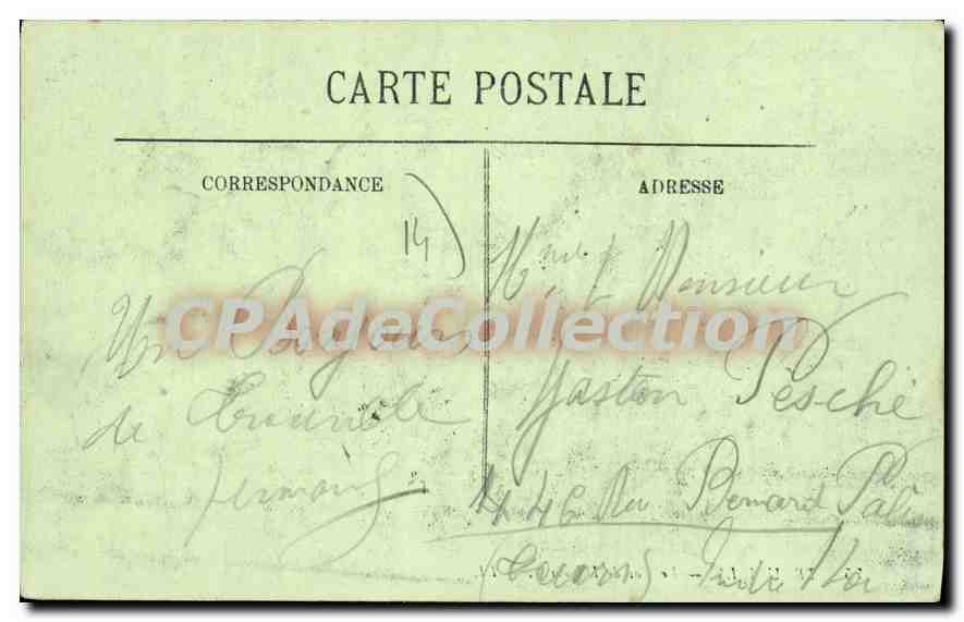 CPA Trouville le Bac de Deauville  — Back