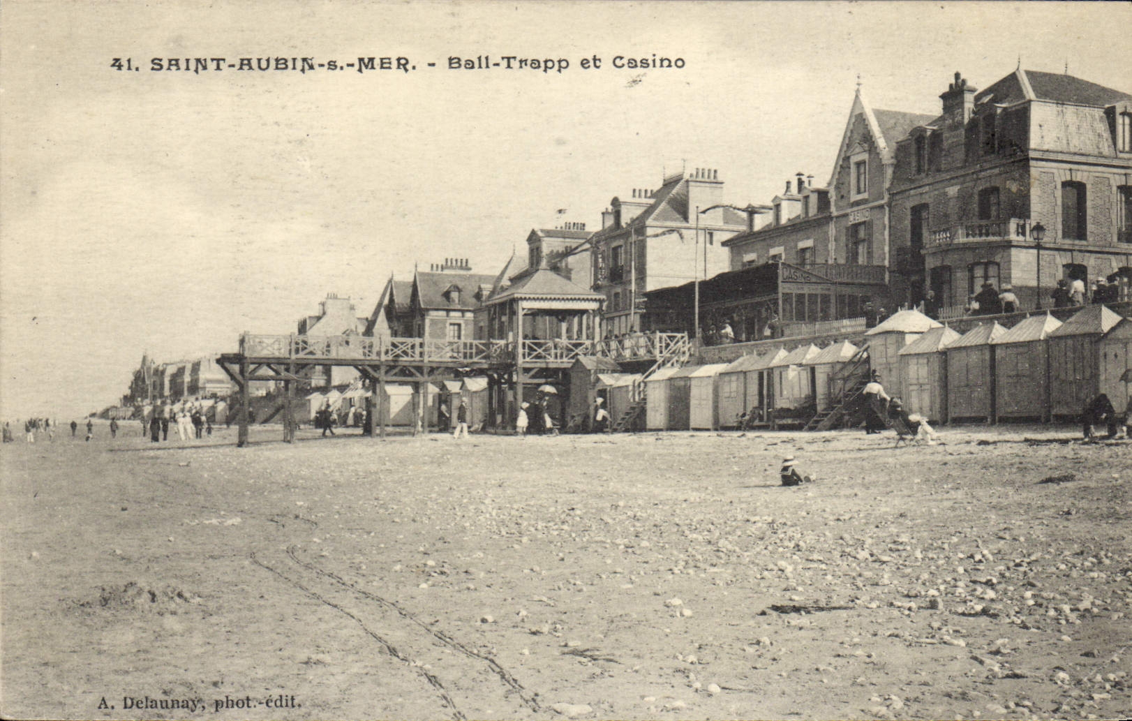 Saint-Rubin-s-Mer — Ball-Trapp et Casino — A. Delaunay, phot.-édit.