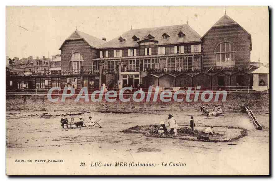 Luc-sur-Mer (Calvados) — Ansicht des Kasinos — Verlag Petit Paradis Nr. 31