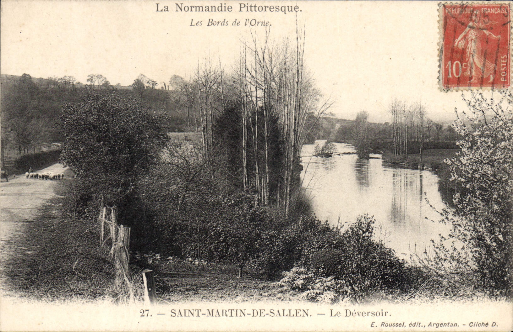 Saint-Martin-de-Sallen — Le Déversoir — E. Roussel, édit., Argentan