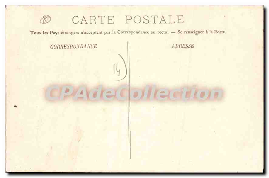 Saint-Martin-de-Sallen — Le Déversoir — E. Roussel, édit., Argentan — Verso