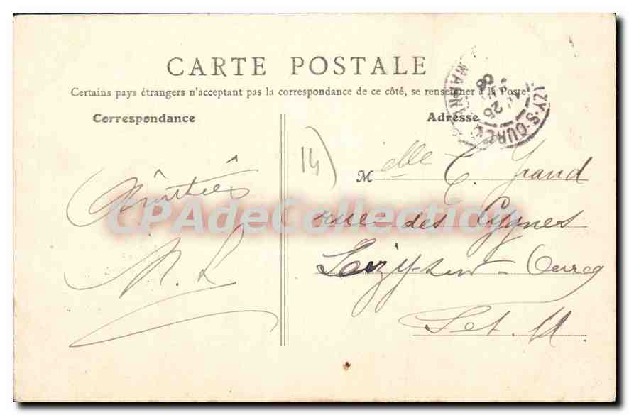 Courses-les-sur-Mer — La Plage — B. F., Paris — Reverso