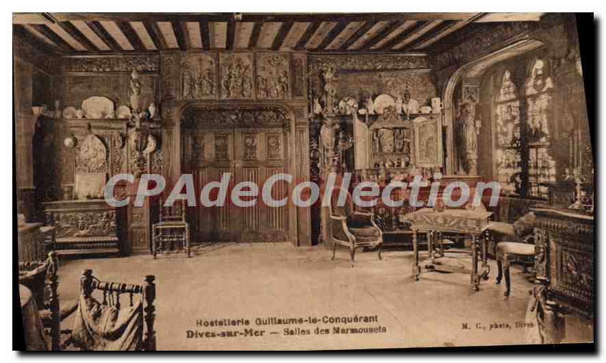 Salle des Marmousels — Hostellerie Guillaume-le-Conquérant — Dives-sur-Mer