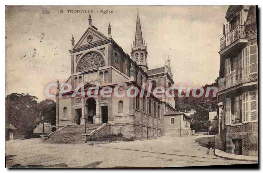 CPA Trouville Eglise 