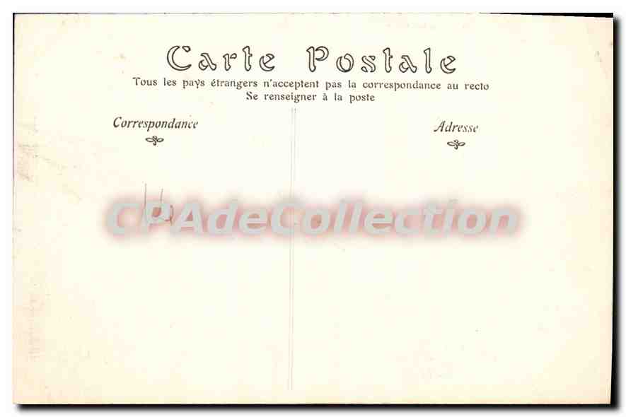 CAEN — Le Clocher de Saint-Pierre, vue prise du Château — N.D. Phot. n°82 — Verso