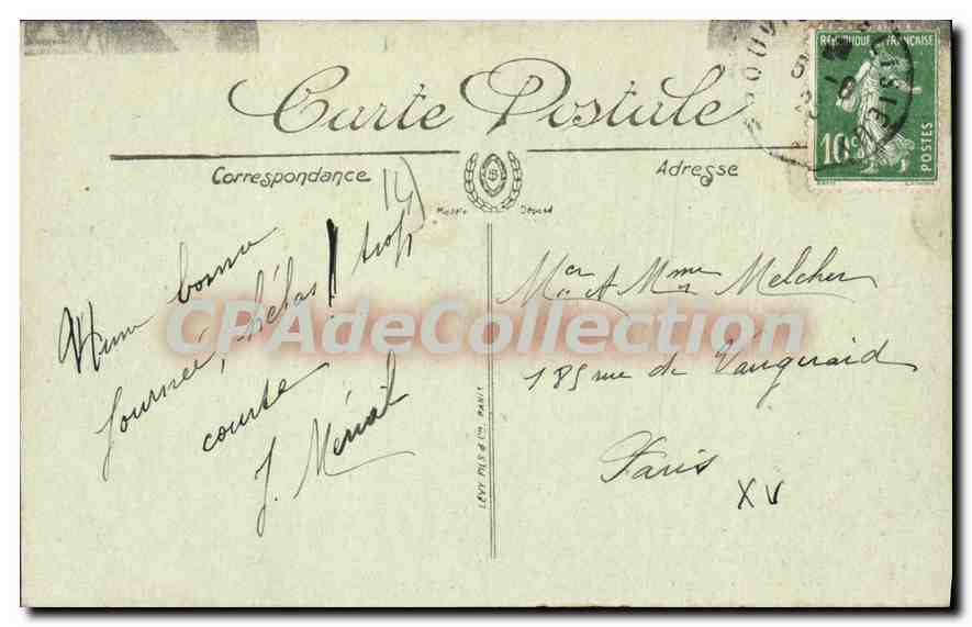 Deauville — Normandy-Hôtel — La Cour — LL. — Reverso