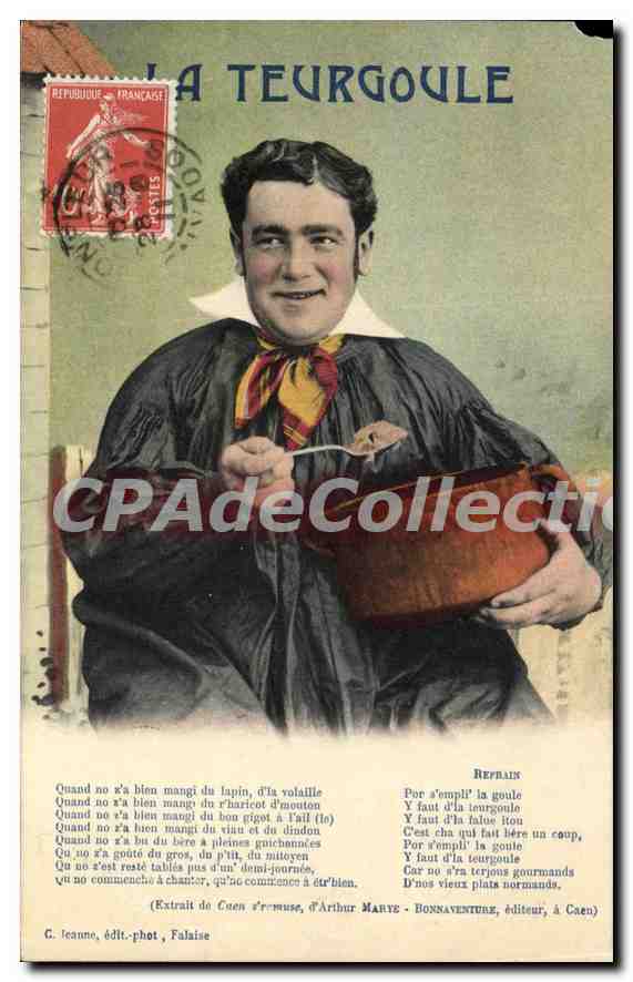 La Teurgoule — chanson normande — Arthur Marie, éditeur à Caen