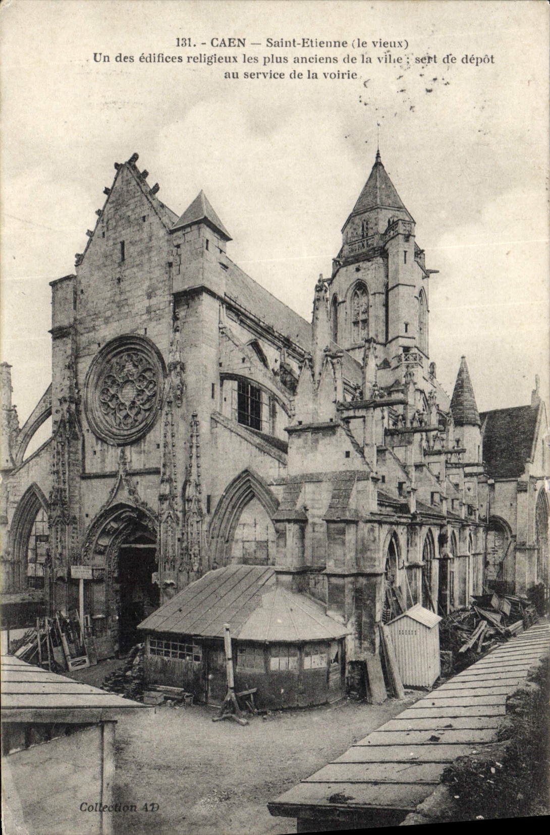 CAEN — Saint-Etienne (le vieux) — Collection AD