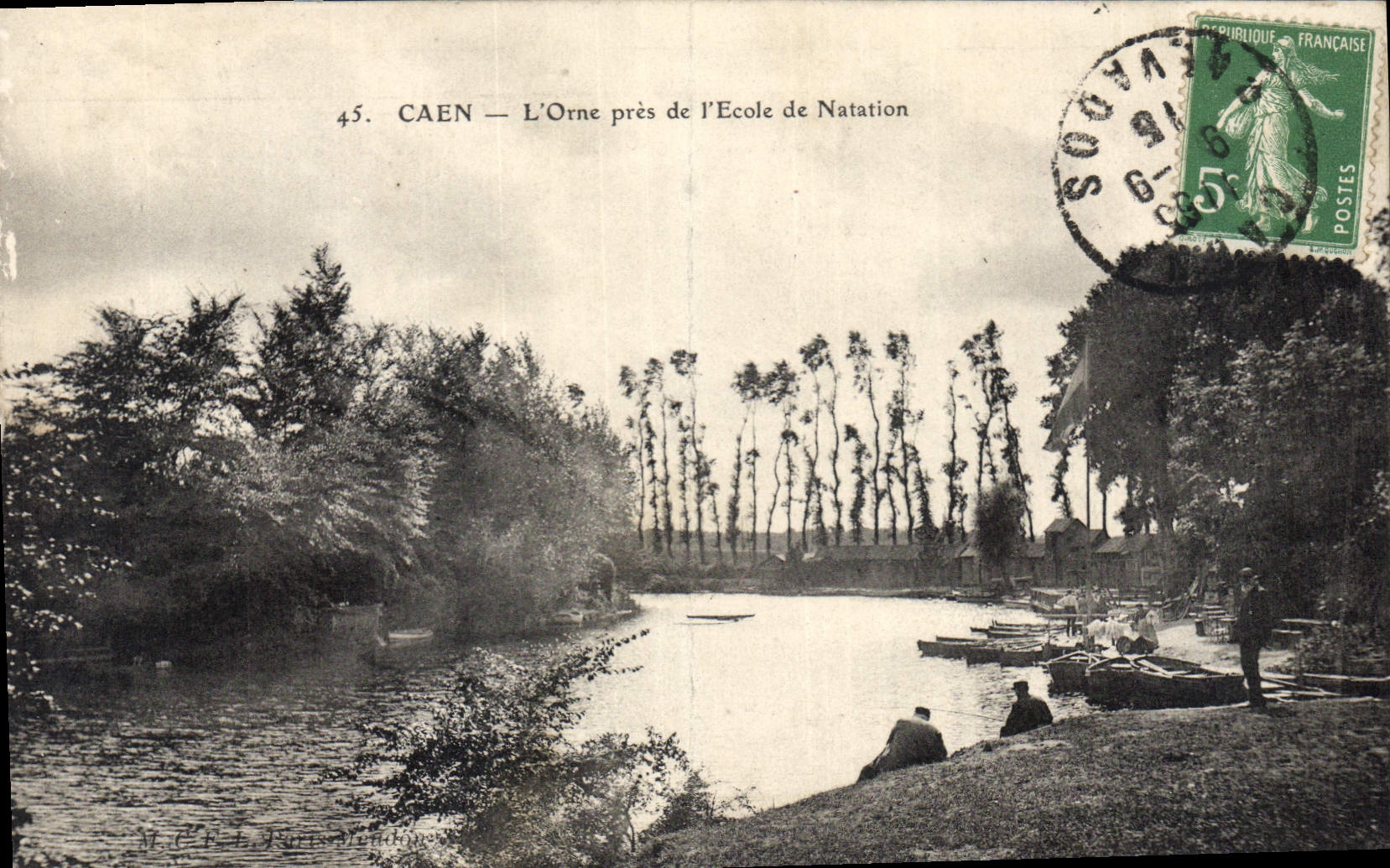 CPA Caen l'Orne pres de l'Ecole de Natation 