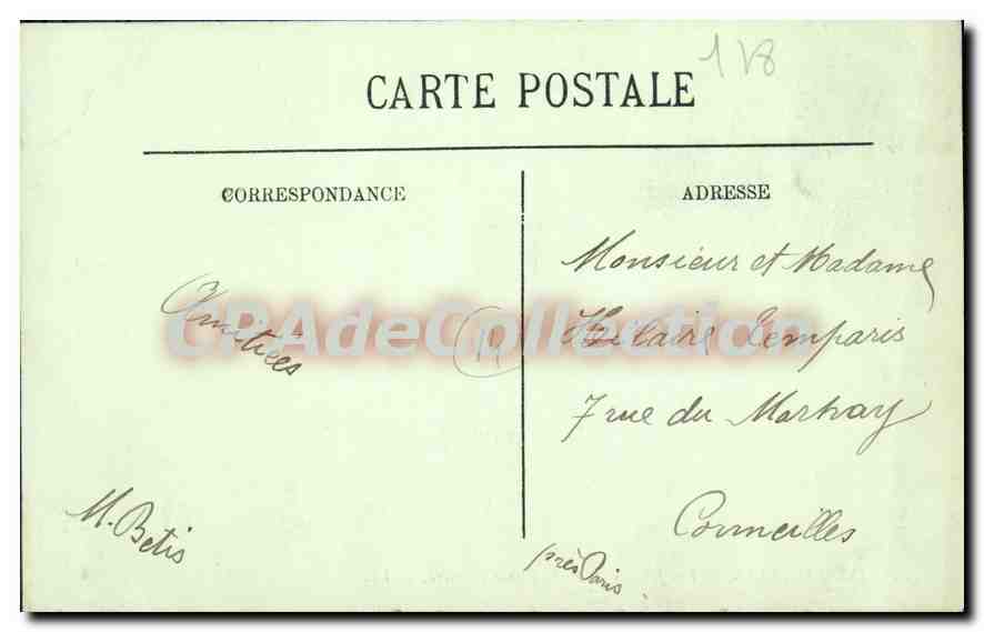 COURSEULLES — Les jetées vues de la Pointe Duperré — LL. — n°22 — Reverso