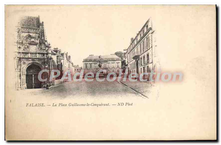 Falaise — La Place Guillaume-le-Conquérant — ND Phot