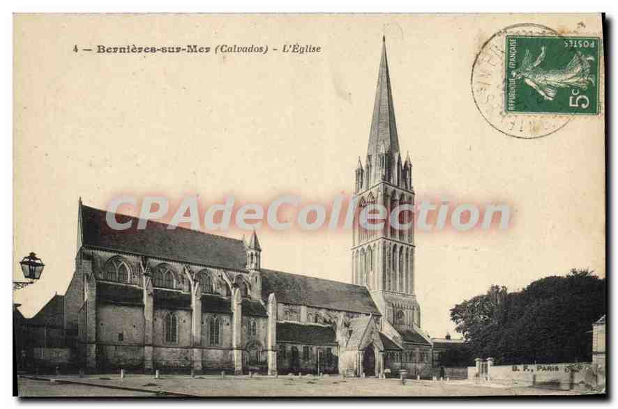 Bernières-sur-Mer (Calvados) — L'Église — B.R. Paris