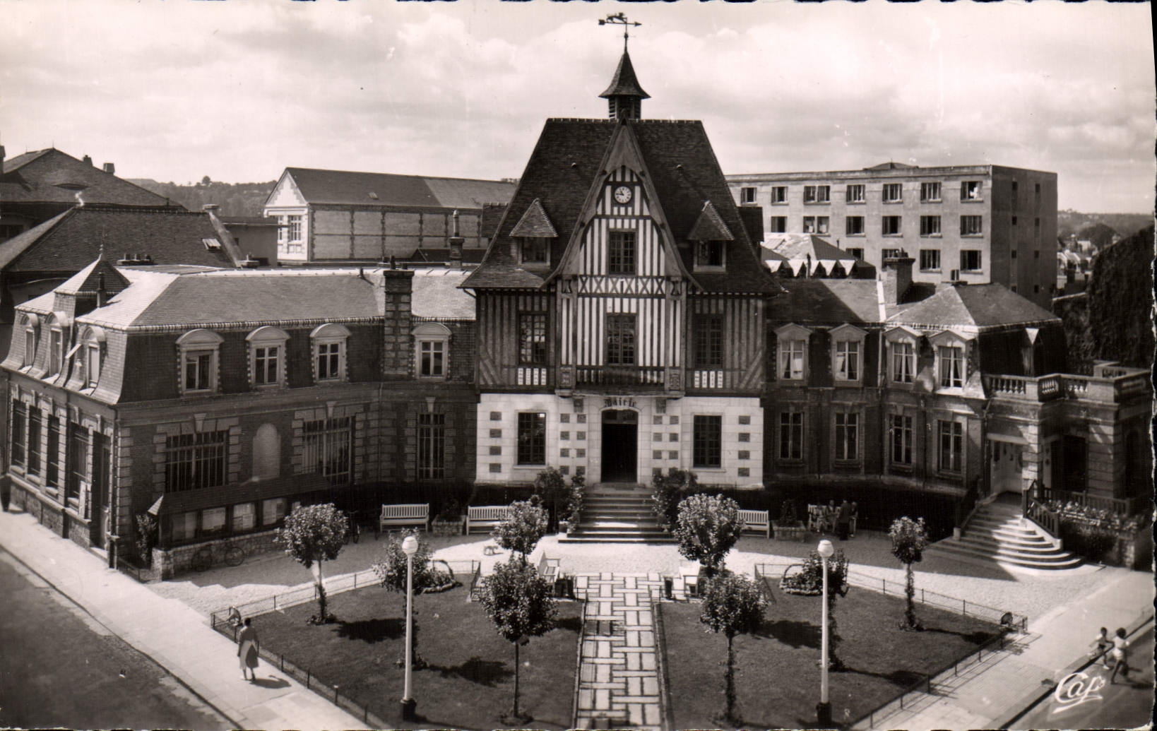 Deauville - La Plage Fleurie - La Mairie