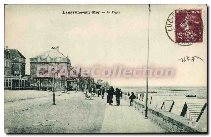 Langrune-sur-Mer — La Figue — Éditeur A. Chirat & H. Boulouer