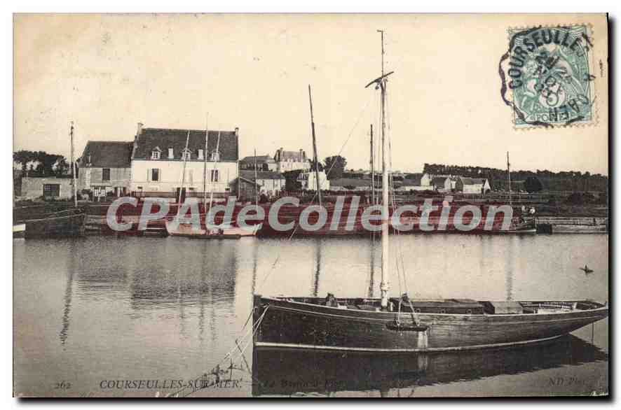 COURSEULLES-SUR-MER — Le Bourg à l'Étang — ND. Pl. 262