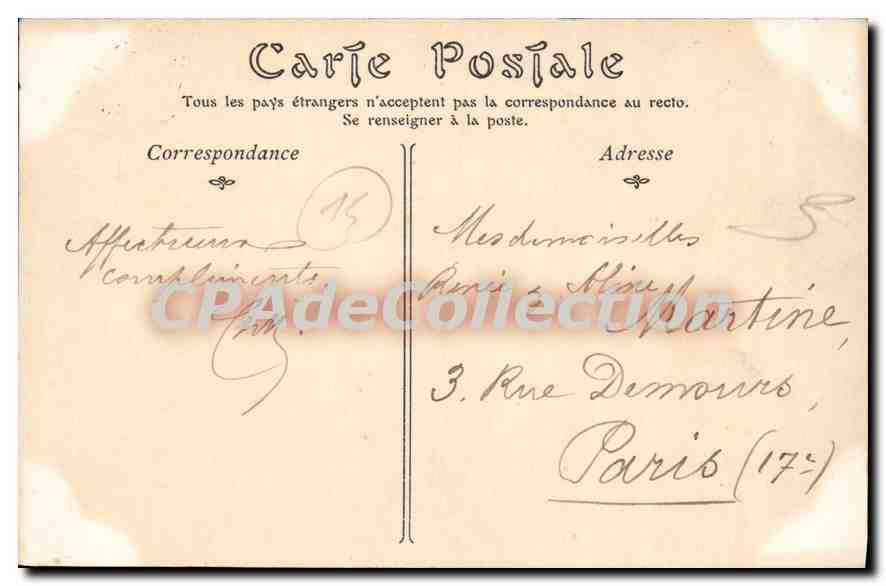 COURSEULLES-SUR-MER — Le Bourg à l'Étang — ND. Pl. 262 — Verso