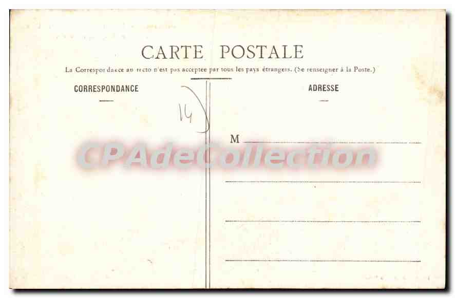 Ancienne Abbaye de Royal-Pré — Cricqueville-en-Auge — Lepley, lib.-imp., à Dozulé — Verso