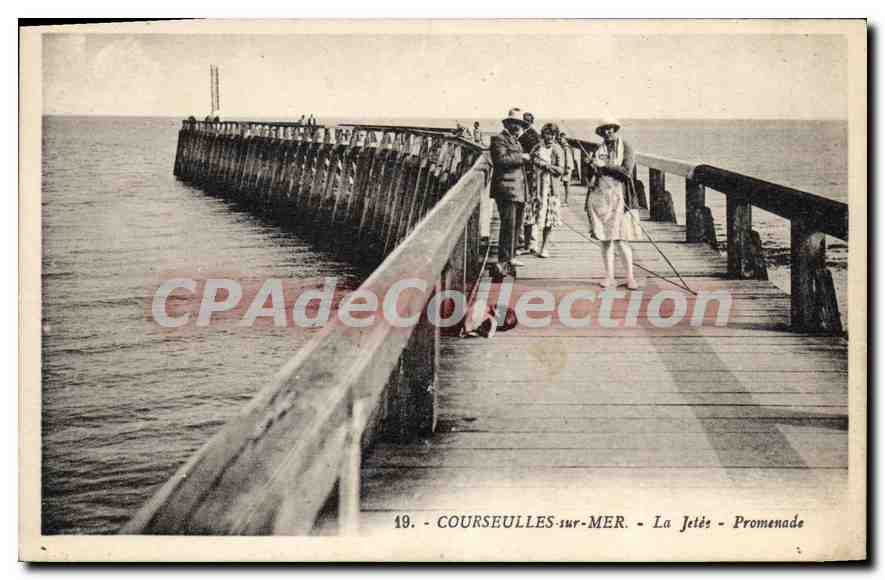 COURSEULLES-sur-MER — La Jetée - Promenade — G. Arraud, éditeur, Nantes, n° 49