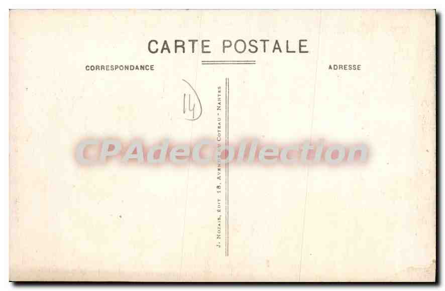 Luc-sur-Mer (Calvados) — Die Strände bei Ebbe — Edit. du Petit Paradis, Nr. 11 — Rückseite