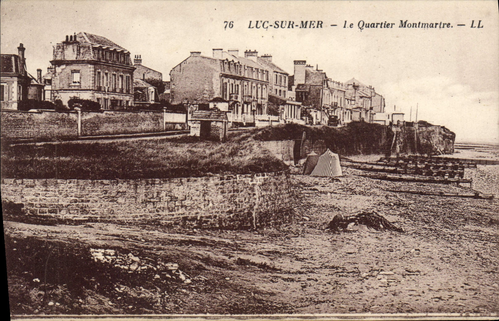 Luc-sur-Mer — Der Montmartire-Quartier — LL