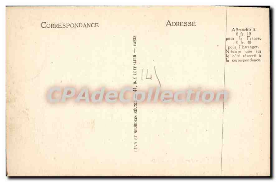 Deauville - Les Bassins — ND — Calvados — Verso