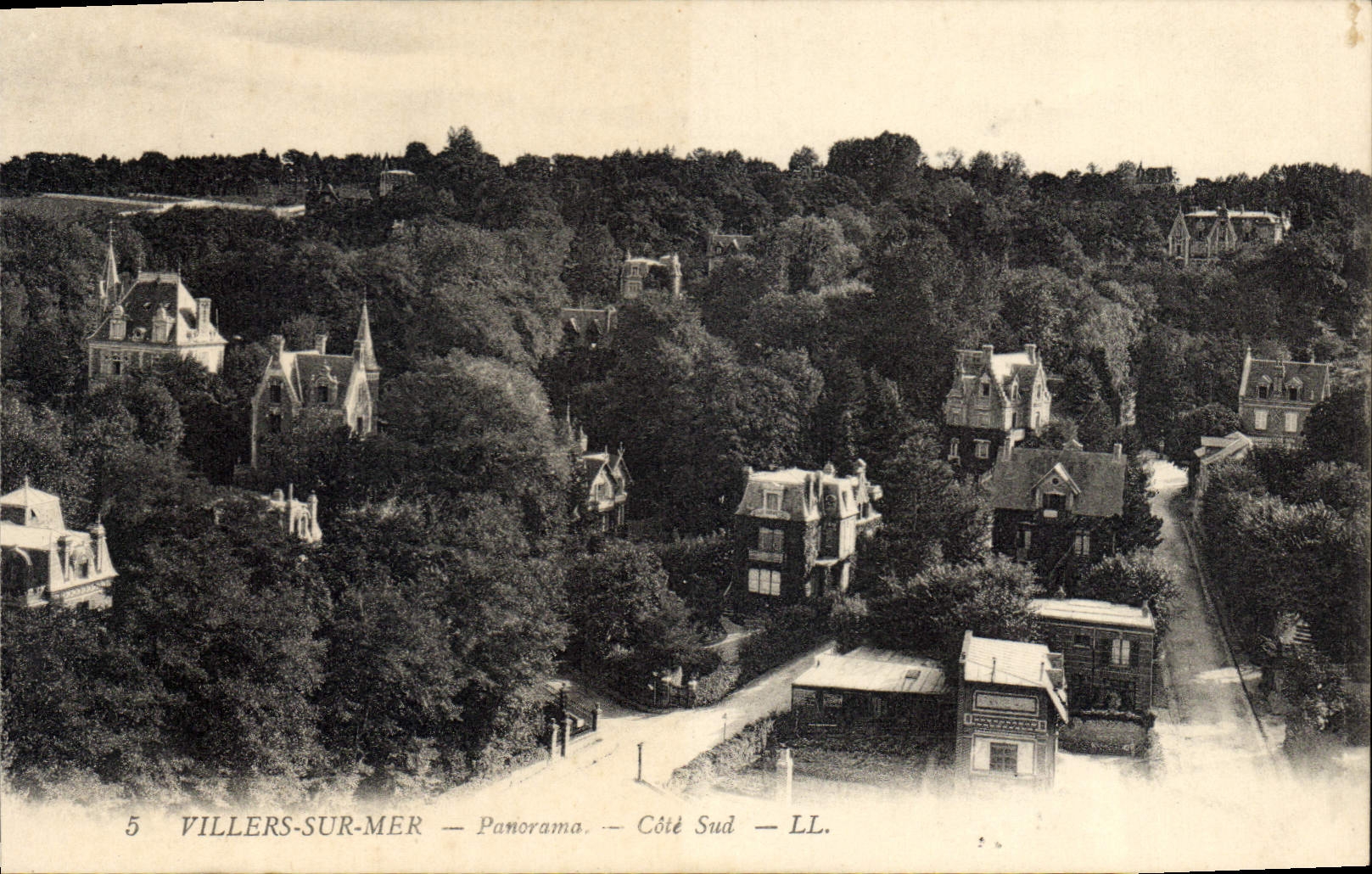 Villers-sur-Mer — Panorama — Côté Sud — LL.