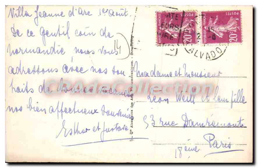 Houlgate - Le Casino et le Grand Hôtel — LL — Verso