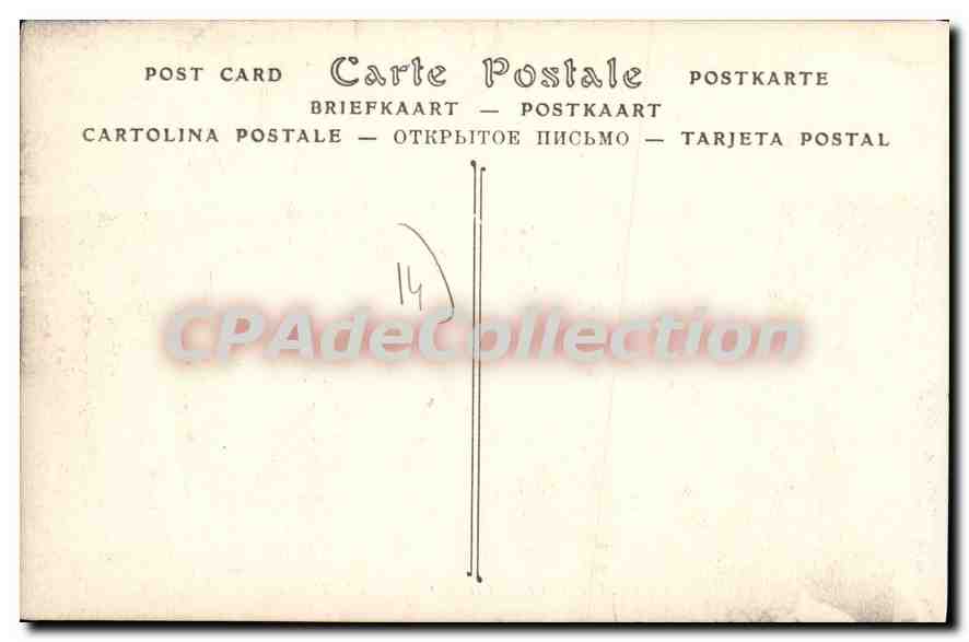 CPA Trouville sur mer sous la Jetee Promenade  — Back