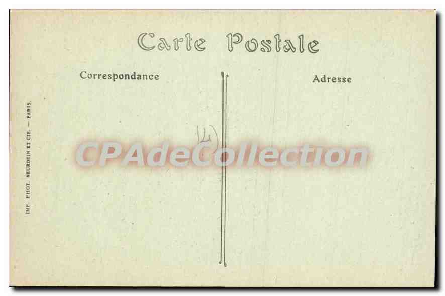 Villers-sur-Mer — La Digue et la Route de Trouville — ND. Phot. — n° 257 — Verso