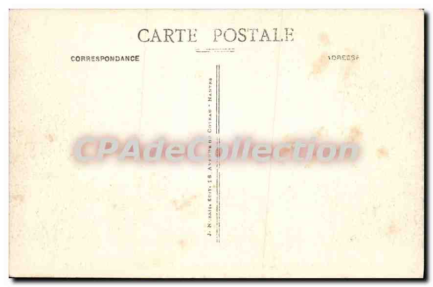 St-AUBIN-sur-MER — Monument aux Morts pour la France — éditeur J. N. ZAÏRÉ, 21 — Verso