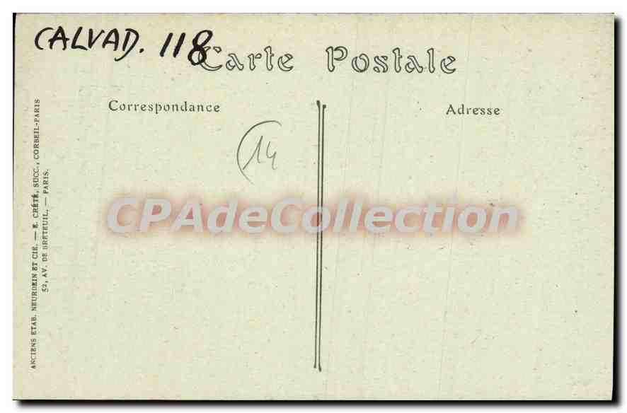 Saint Gabriel (Calvados) — Chapelle absidiale de l'ancien Prieuré — JNDhot. n°48 — Verso