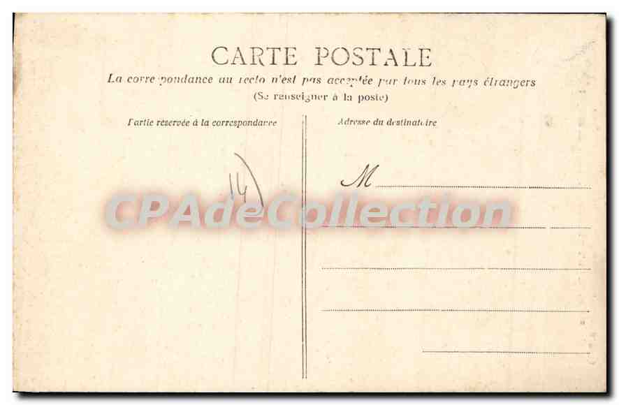 Scènes de la Vie Normande — 5. La Dentellière — A.D. 59 — Verso